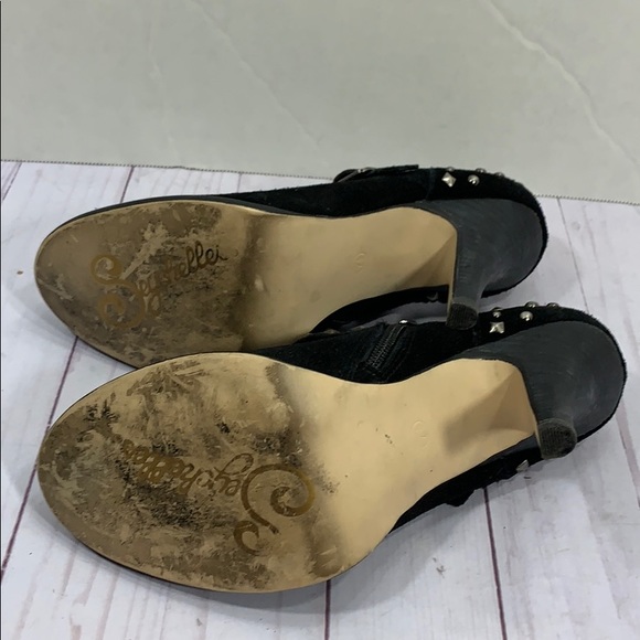 Seychelles black suede studded shooties - Picture 6 of 8